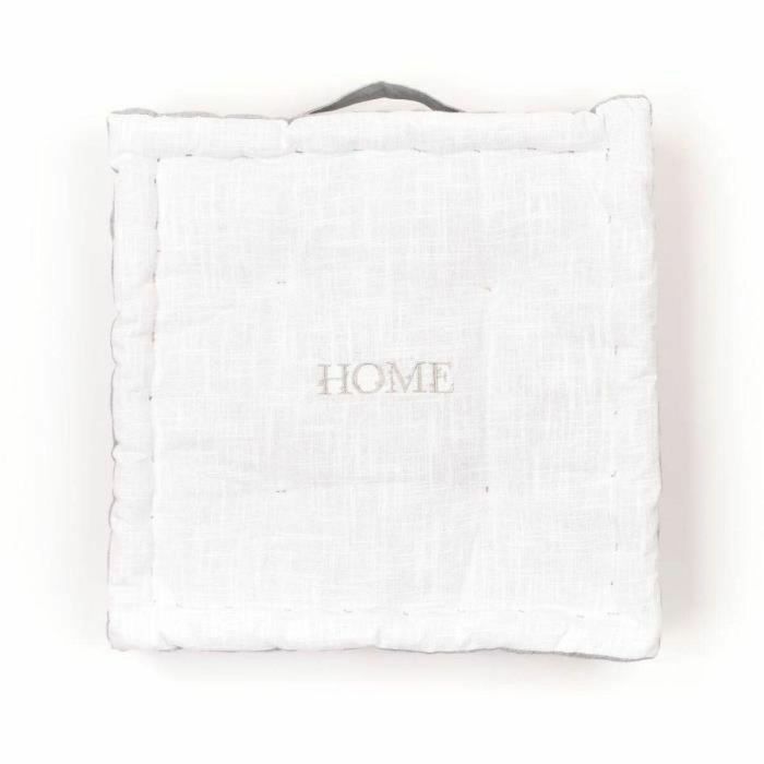 Today TOD1700239299636 Cojín de suelo CHARME, Slub, Chambray, Bordado Capucine, 40x40x10 cm 1 Today TOD1700239299636 Cojín de suelo CHARME, Slub, Chambray, Bordado Capucine, 40x40x10 cm 1