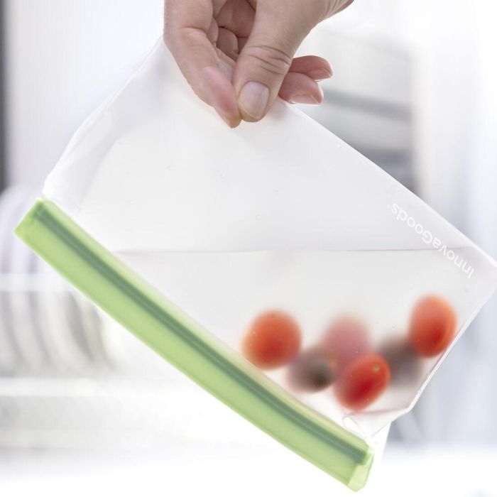 Set de Bolsas Reutilizables Herméticas Zags InnovaGoods 6 Unidades 10 Set de Bolsas Reutilizables Herméticas Zags InnovaGoods 6 Unidades 10