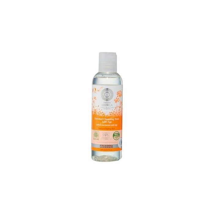 NATURA SIBERICA Tónico Limpiador Enriquecido Anti-Edad para Piel Cansada y Apagada 200 ml