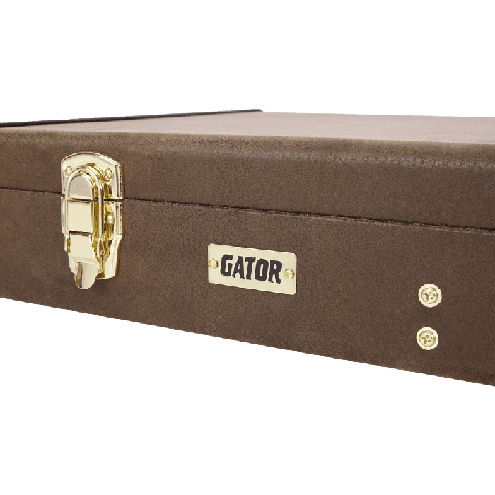 Gator GW Deluxe Estuche Marrón para Guitarra Eléctrica 4
