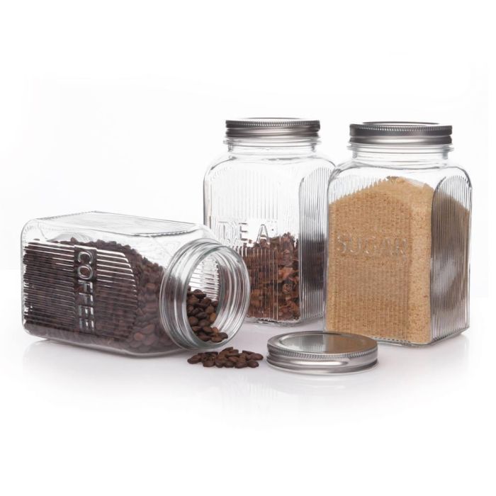 Inde Tarro Vidrio T/Metal 1300 ml 10x10x18 cm 3-Surt La Mediterrane 7