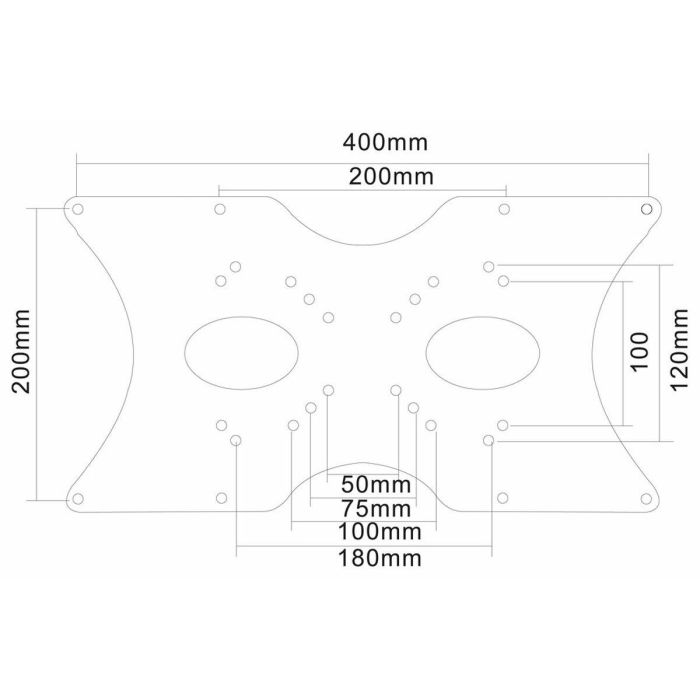 Placa de Pared Neomounts FPMA-VESA400 35 kg 2