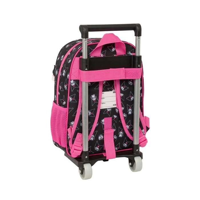 Safta Mod. 185 705 Mochila con Carro Kuromi 340x110x260 mm 1 Safta Mod. 185 705 Mochila con Carro Kuromi 340x110x260 mm 1