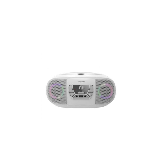 Radio CD Fonestar BOOM-GO-B/ 13W/ Blanca 2 Radio CD Fonestar BOOM-GO-B/ 13W/ Blanca 2