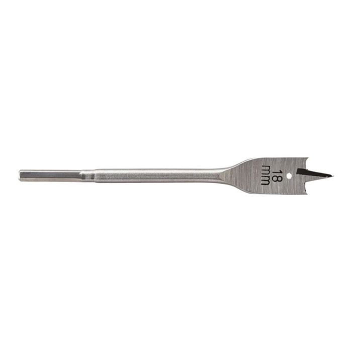 Wolfcraft Broca de pala, acero templado, Ø18 x 152 mm, vástago hexagonal Wolfcraft Broca de pala, acero templado, Ø18 x 152 mm, vástago hexagonal