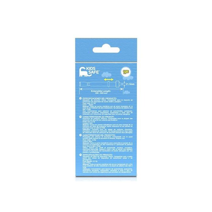 Prolongador Ajustable Cinturón Coche Extensible 60 cm Cs6 KS1203 2 Prolongador Ajustable Cinturón Coche Extensible 60 cm Cs6 KS1203 2