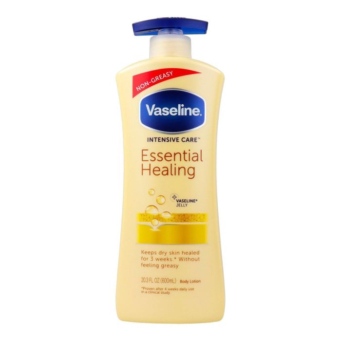Vaseline Essential Healing Lotion - Loción de Cuidado Intensivo para el Cuerpo 600 ml