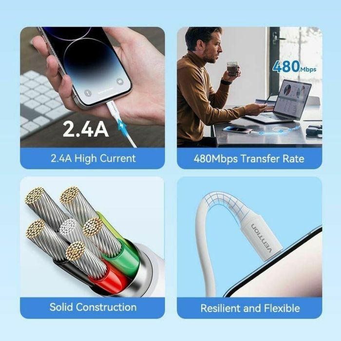 Cable Lightning Vention LAIWF 3