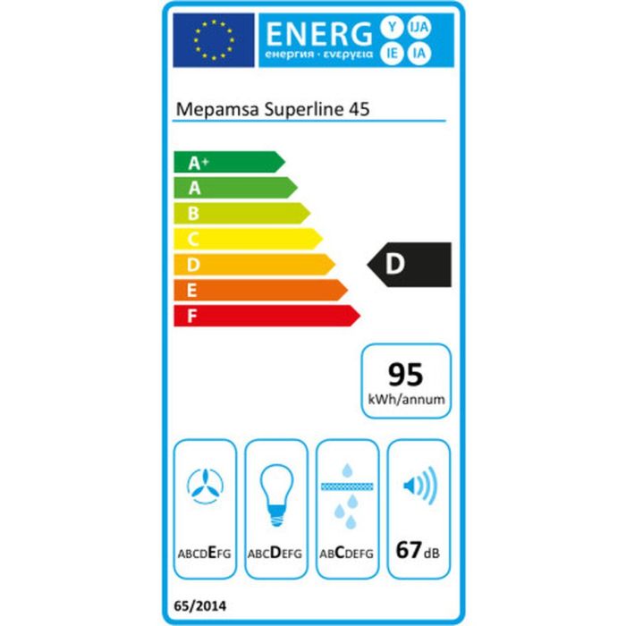 Campana Convencional Mepamsa SUPERLINE Acero 1 Campana Convencional Mepamsa SUPERLINE Acero 1