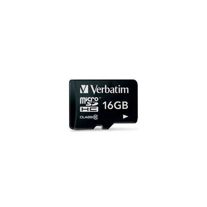 Verbatim Tarjeta Micro Sdhc 16 grb Clase 10