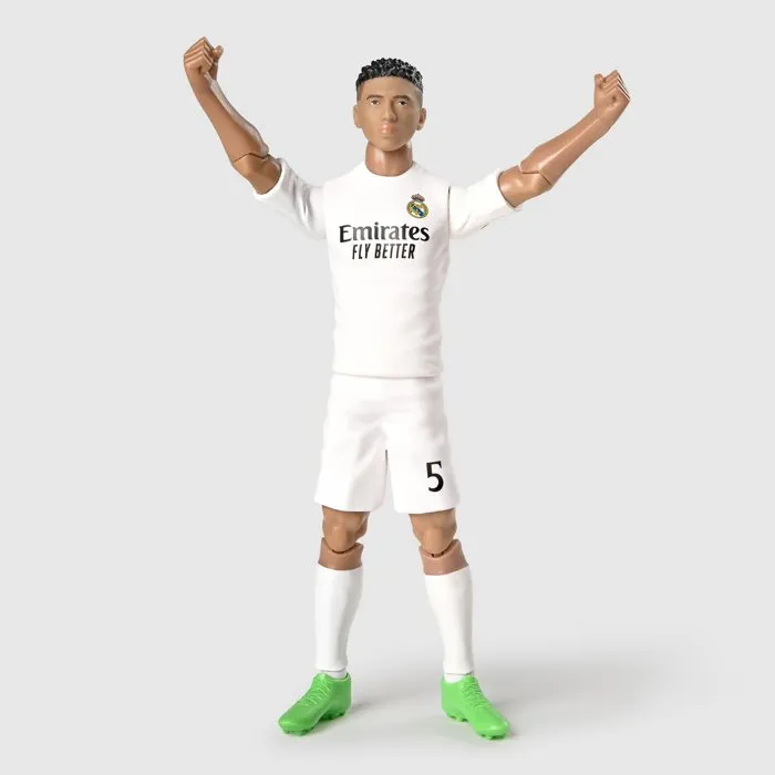 Megableu MEG3760046781857 Figura Articulada de Bellingham del Real Madrid 20 cm con Idioma Francés