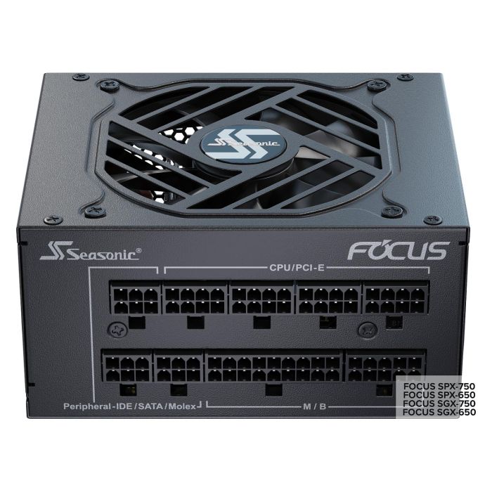 Seasonic FOCUS SGX-750 Fuente de Alimentación 750W 80 PLUS Gold SFX Modular PC Negro