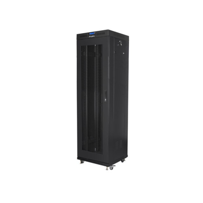 Lanberg FF01-6642-23BL Rack o bastidor independiente 42U IP20 Negro - 1200kg de capacidad