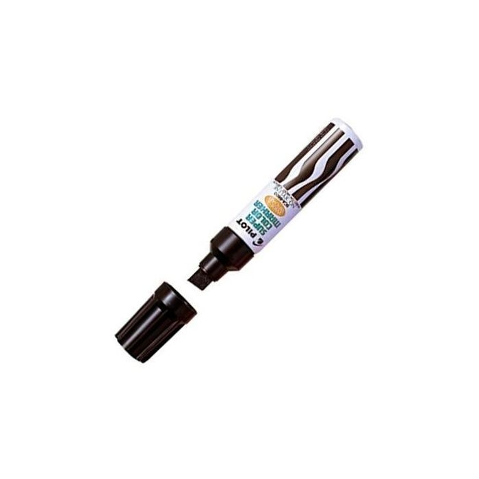 Pilot Rotulador Permanente SCA-6600 Negro (Set de 12) (Set de 12)
