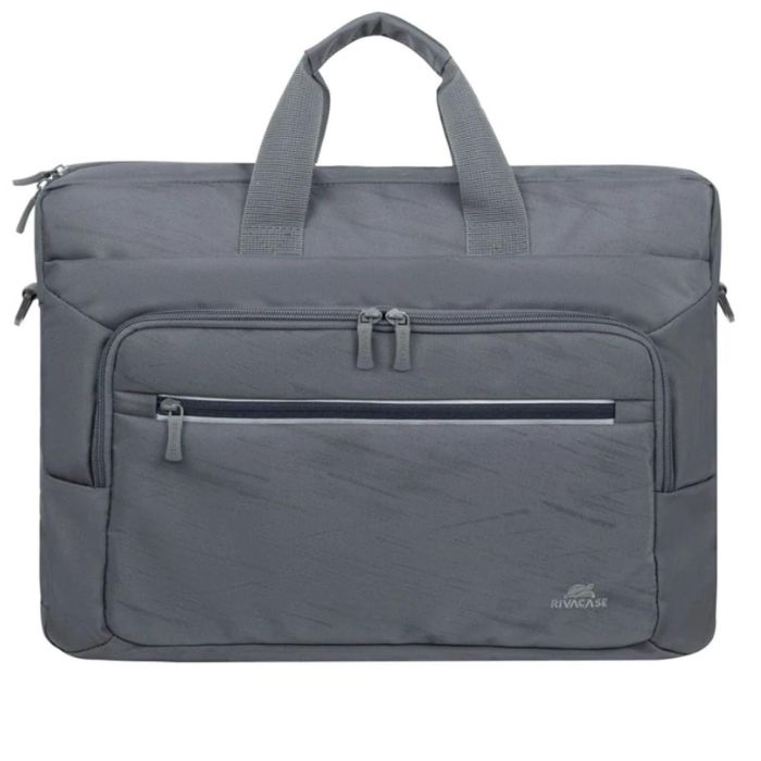 Rivacase Maletín 7531 Grey ECO Bag 16" Alpendorf, Poliéster RPET Ecológico, Compartimento Portátil Acolchado, Bolsillo Frontal con Cremallera 1 Rivacase Maletín 7531 Grey ECO Bag 16" Alpendorf, Poliéster RPET Ecológico, Compartimento Portátil Acolchado, Bolsillo Frontal con Cremallera 1