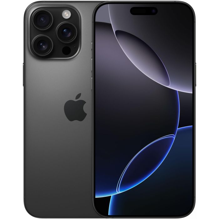 Apple iPhone 16 Pro Max 512GB Negro Titanio - Pantalla Super Retina XDR 6.9" OLED, Cámara 48MP, iOS 18