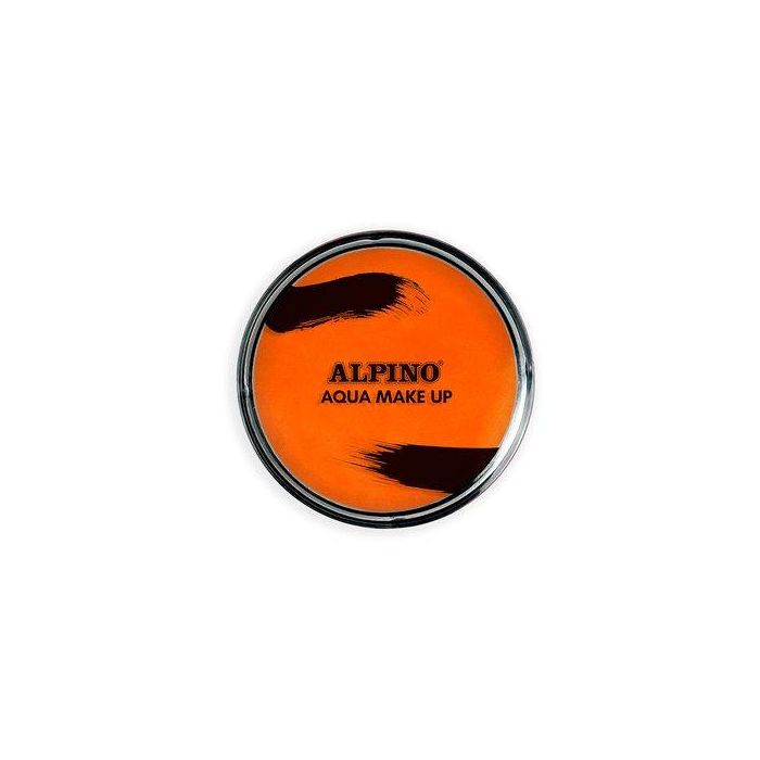 Maquillaje Alpino Make-Up Polvera Aqua Naranja