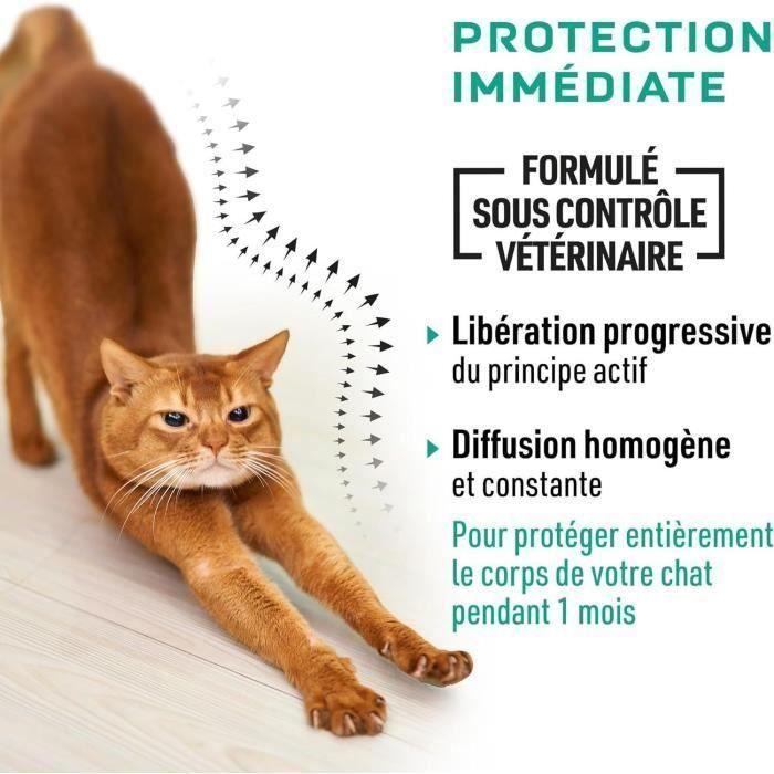 Vetocanis 4 Pipetas Antipulgas y Antigarrapatas para Gatos - Pack Económico de 4 Meses de Protección 4