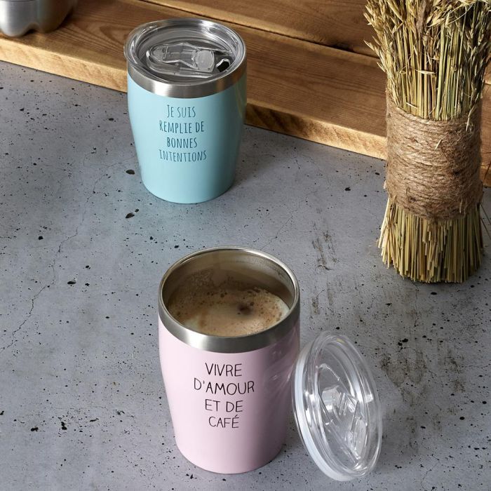 Cook Concept Vaso Térmico Espresso Take Away 300 ml Acero Inoxidable Antideslizante 3