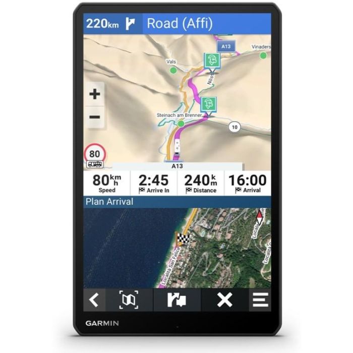 Garmin Camper 1095 MT-D EU - Navegador GPS para autocaravanas con pantalla táctil de 10.1" y mapas de Europa 1