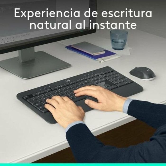 Teclado Logitech Negro Qwerty Español 2 Teclado Logitech Negro Qwerty Español 2