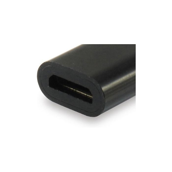 Equip Adaptador USB Tipo C a Micro-USB 133472 para Carga y Sincronización de Dispositivos Móviles Color Negro 5