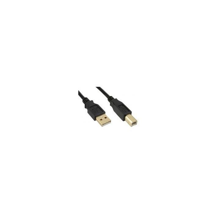 MicroConnect Cable USB 2.0 A-B 5m para Escáneres/Impresoras, Datos hasta 0.48 Gbit/s