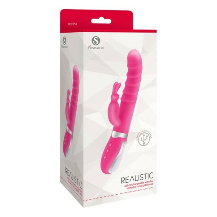 Conejito Vibrador S Pleasures Rosa 1 Conejito Vibrador S Pleasures Rosa 1