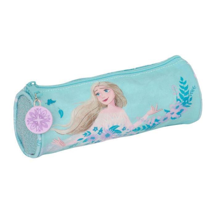 Estuche Escolar Frozen Hello spring Azul claro 20 x 7 x 7 cm