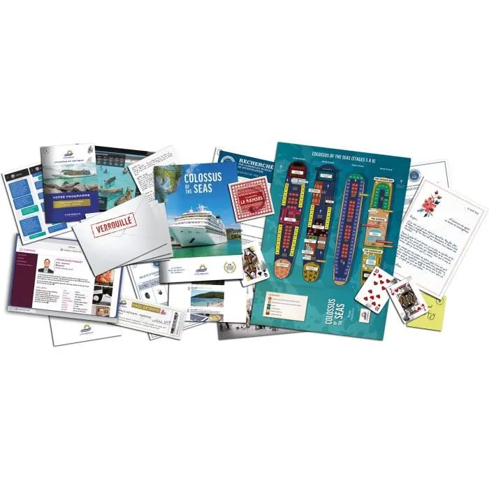 Asmodee ASM3760363610113 Desaparición en el Caribe Juego de investigación A partir de 18 años Fabricado en Francia Idioma francés Asmodee ASM3760363610113 Desaparición en el Caribe Juego de investigación A partir de 18 años Fabricado en Francia Idioma francés