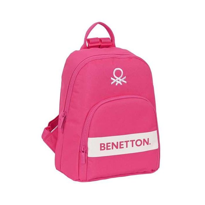 Mochila Casual Benetton Raspberry Fucsia 13 L