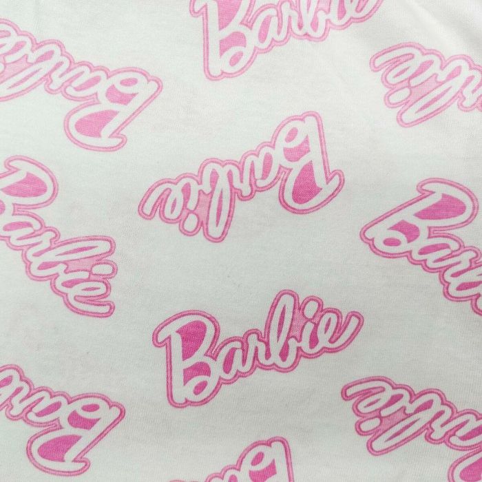 Cerdá Pijama Corto Barbie Single Jersey para Niña Talla 12 Años 2
