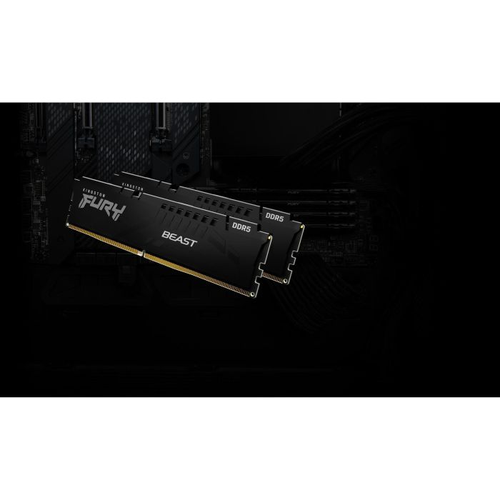 Kingston FURY Beast Módulo de memoria RAM 64GB (2x32GB) DDR5 5200 MT/s CL40 con Intel XMP 3.0 y AMD EXPO, Disipador Térmico 11