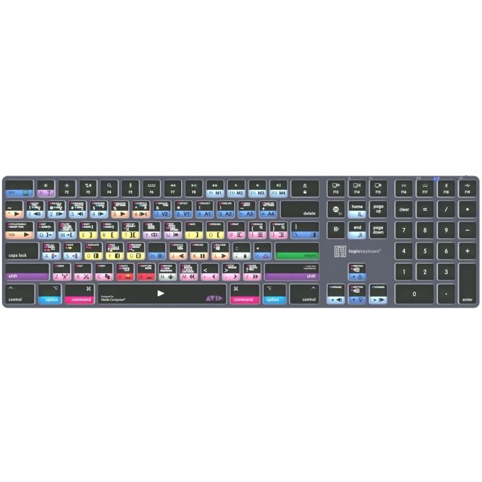 LogicKeyboard Avid Media Composer - Pro Titan UK (Mac) 0 LogicKeyboard Avid Media Composer - Pro Titan UK (Mac) 0