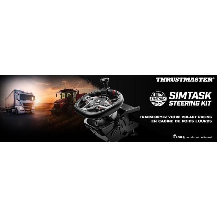 Thrustmaster SimTask Steering Kit, Soporte Para Volante De Carreras Y Pomo Giratorio Para Simulaciones De Conducción De Vehículos Pesados, Compatible Con Volantes De Carreras T128 Y T248 5