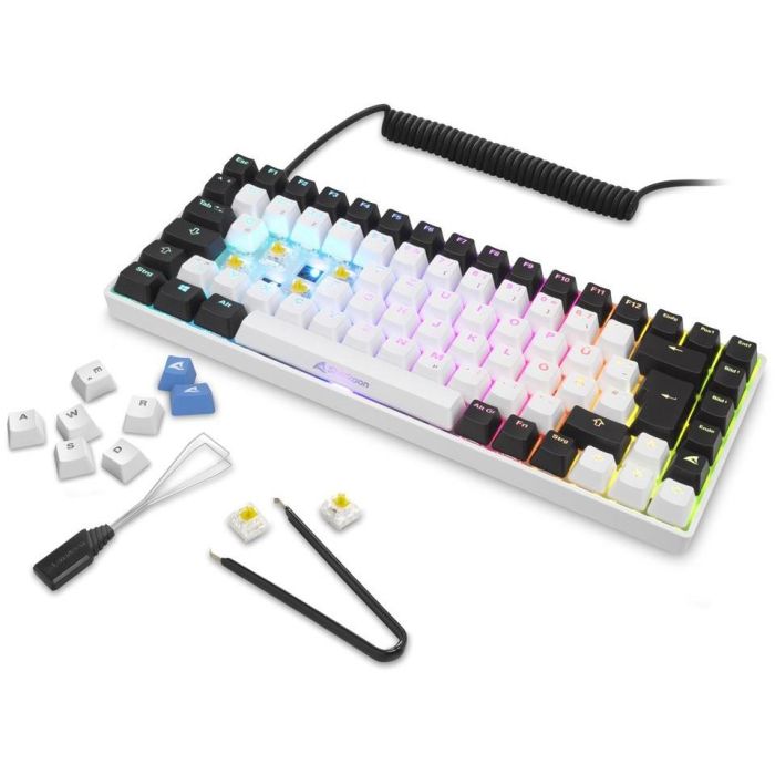 Sharkoon SKILLER SGK50 S3 (wei. PT-Layout. Gateron Yellow) 7 Sharkoon SKILLER SGK50 S3 (wei. PT-Layout. Gateron Yellow) 7