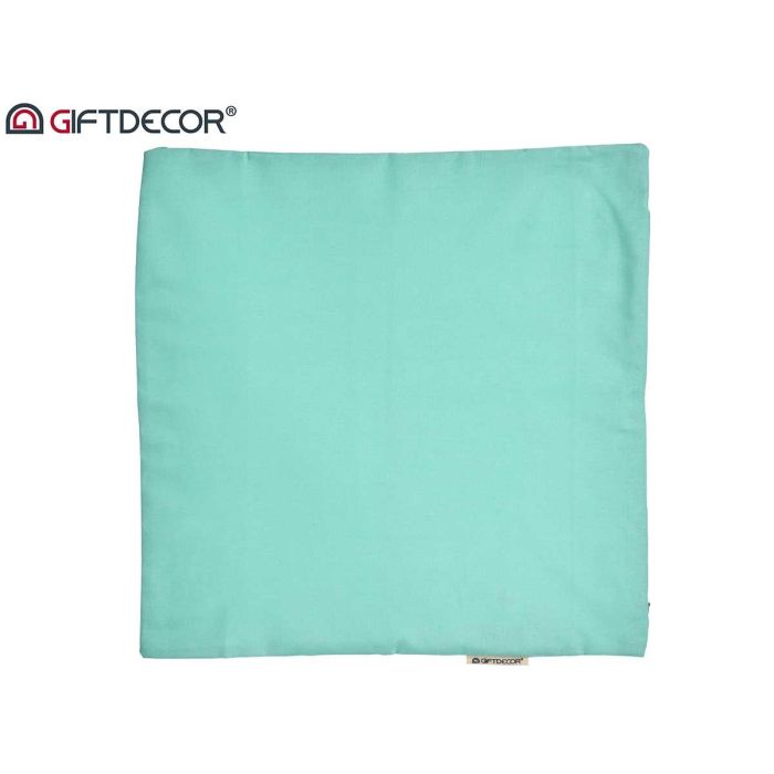 Funda Cojin Cremallera 45X45 Turquesa Giftdecor (24 Unidades) 3 Funda Cojin Cremallera 45X45 Turquesa Giftdecor (24 Unidades) 3