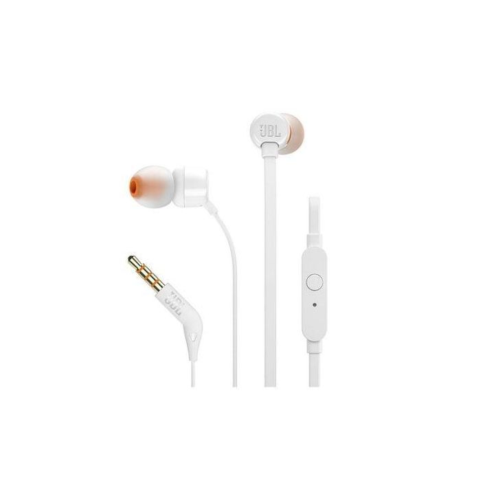 Auriculares con Micrófono JBL JBLT110WHT Blanco 2