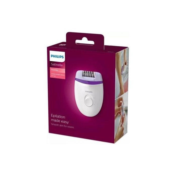 Depiladora Philips Satinelle Essential BRE225/00/ con Cable 3 Depiladora Philips Satinelle Essential BRE225/00/ con Cable 3