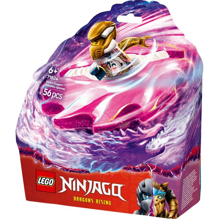 LEGO 71824 Spinner Spinjitzu Dragón de Sora Ninjago | Set Juguete con 2 Minifiguras Sora y Guerrero Dragónido +6 años 10 LEGO 71824 Spinner Spinjitzu Dragón de Sora Ninjago | Set Juguete con 2 Minifiguras Sora y Guerrero Dragónido +6 años 10