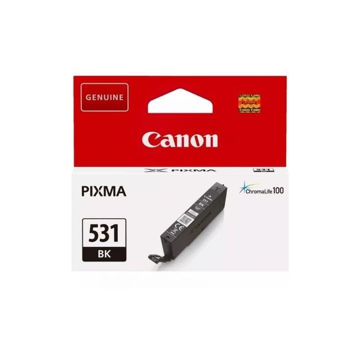 Cartucho de Tinta Original Canon CLI-531BK/ Negro