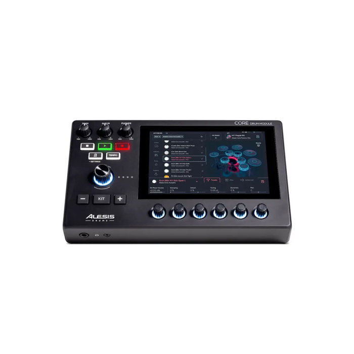 Alesis Strata Club Batería Electrónica con Módulo Core Drum, Pantalla Táctil de 7", 360°, Triple Zona, Bluetooth Audio+MIDI I/O 5