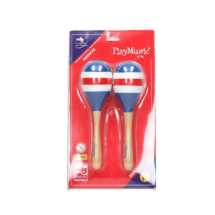 Juguete Musical Reig Maracas Madera Plástico 1 Juguete Musical Reig Maracas Madera Plástico 1