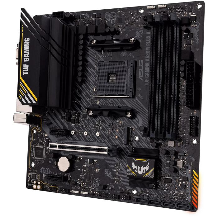 ASUS TUF GAMING A520M-PLUS II Placa Base micro-ATX AMD AM4 DDR4 para Ryzen 3000/5000 3