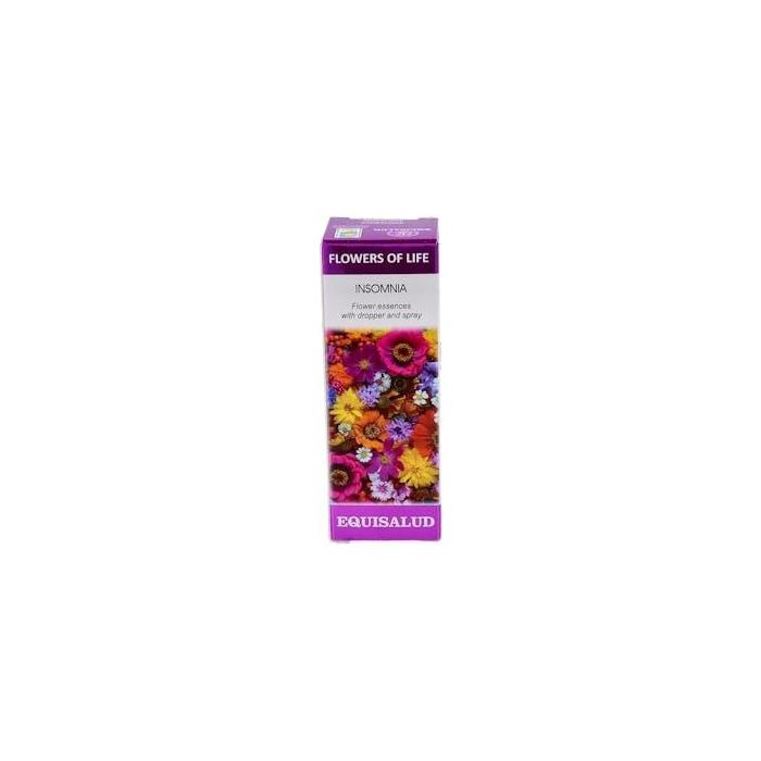Flower Of Life Insomnio Gotas con Pasiflora y Esencias Florales - Complemento Natural para el Descanso 15ml