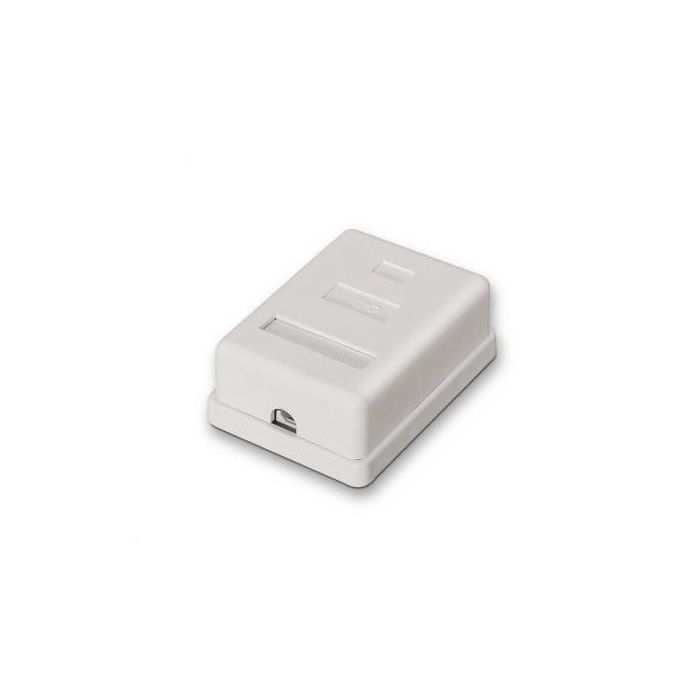 AISENS - ROSETA DE SUPERFICIE RJ45 CAT.6 FTP 1 TOMA, BLANCO 1 AISENS - ROSETA DE SUPERFICIE RJ45 CAT.6 FTP 1 TOMA, BLANCO 1