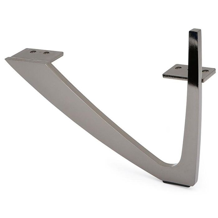 Q&Q Pata Metálica Venka H175 Mano Derecha Acabado Níquel Oscuro Q&Q Pata Metálica Venka H175 Mano Derecha Acabado Níquel Oscuro