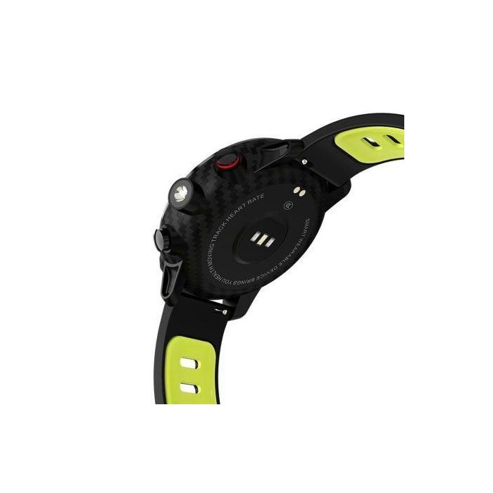 RELOJ INTELIGENTE LEOTEC MULTISPORTS CARBÓN SPORT FIT VERDE - ESFERA 3.3CM TÁCTIL COLOR - BT 4.0 - ALERTAS - SALUD - IP68 - BAT 380MAH - IOS/ANDROID 2