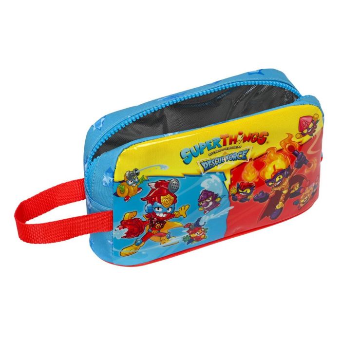 Portameriendas Térmico SuperThings Rescue force 21.5 x 12 x 6.5 cm Azul 1