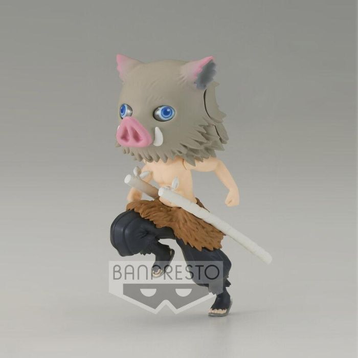 Banpresto Figura Q Posket Petit Kimetsu No Yaiba Demon Slayer Inosuke Hashibira - 7 cm PVC 0 Banpresto Figura Q Posket Petit Kimetsu No Yaiba Demon Slayer Inosuke Hashibira - 7 cm PVC 0